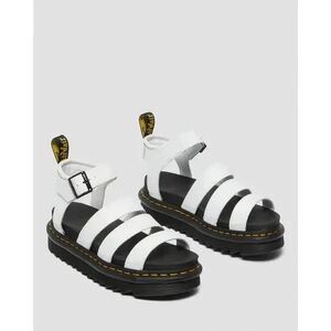 Dr Martens Blaire Vegan Leather Open Toe Fisherman Sandals Womens Sz 9 White NEW